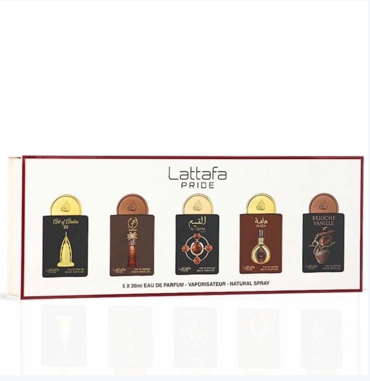 Lattafa Pride Collections 5 in 1 Gift Set (Art of Arabia)