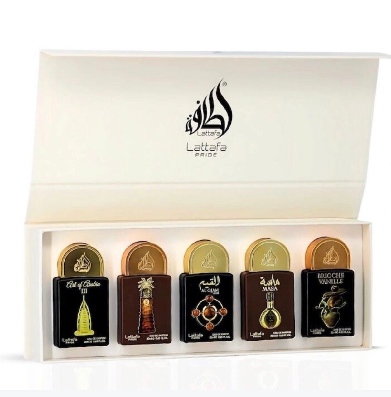 Lattafa Pride Collections 5 in 1 Gift Set (Art of Arabia) 2
